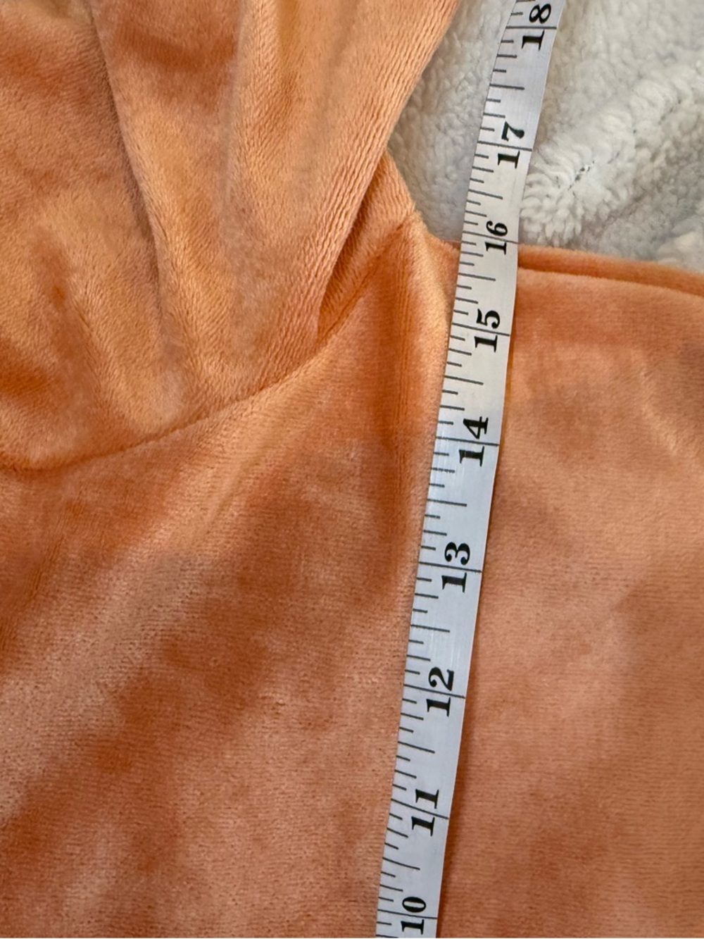 Out From Under Peach Velvet Mock-Neck Bodysuit - Picture 5 of 6